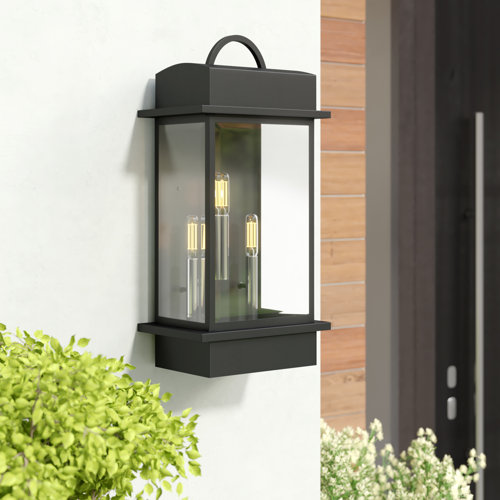 Bloomsbury Market Watterson 3Light Outdoor Wall Lantern & Reviews